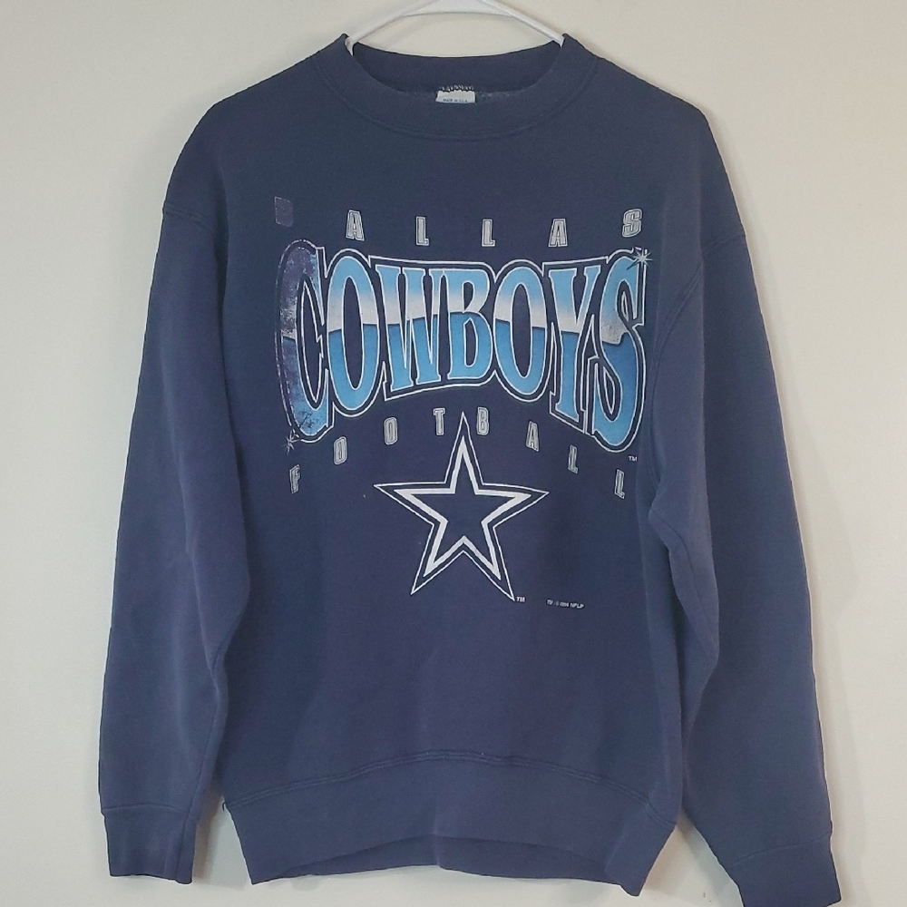 Vintage 94" Salem Sportswear Dallas Cowboys Crewneck Size Med Streetwear Sporty
